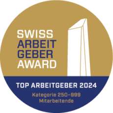 Button Swiss Arbeitgeber Award 2024